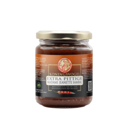 Koningsvogel Extra Pittige Madame Jeanette Sambal | 280g