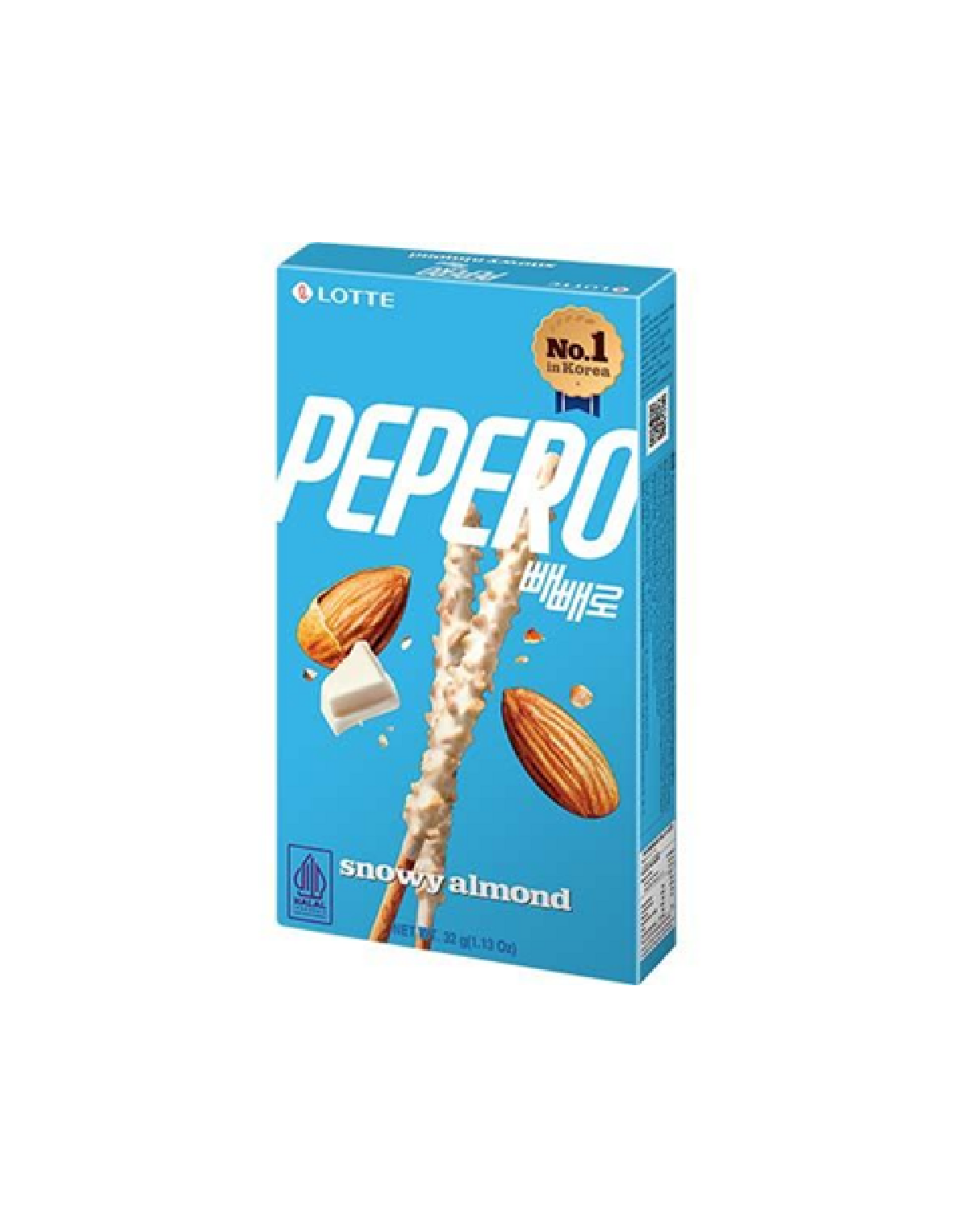 Lotte Pepero Biscuit Sticks | Snowy Almond