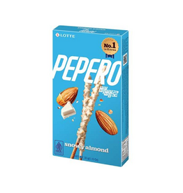 Lotte Pepero Biscuit Sticks | Snowy Almond