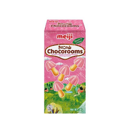 Meiji Chocorooms | Strawberry