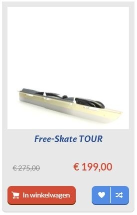 free skate tour schaats