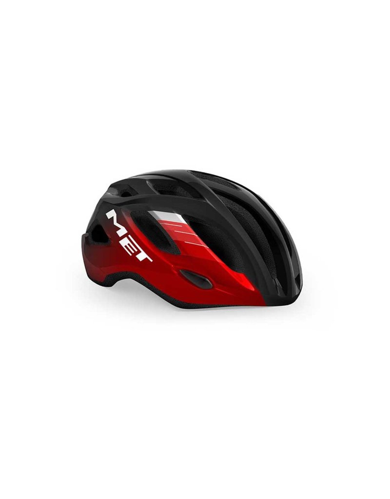 MET MET Idolo fietshelm zwart/rood