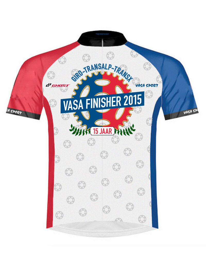 Primal Vasa Finisher shirt 2015 -  Heren - Jubileum Editie