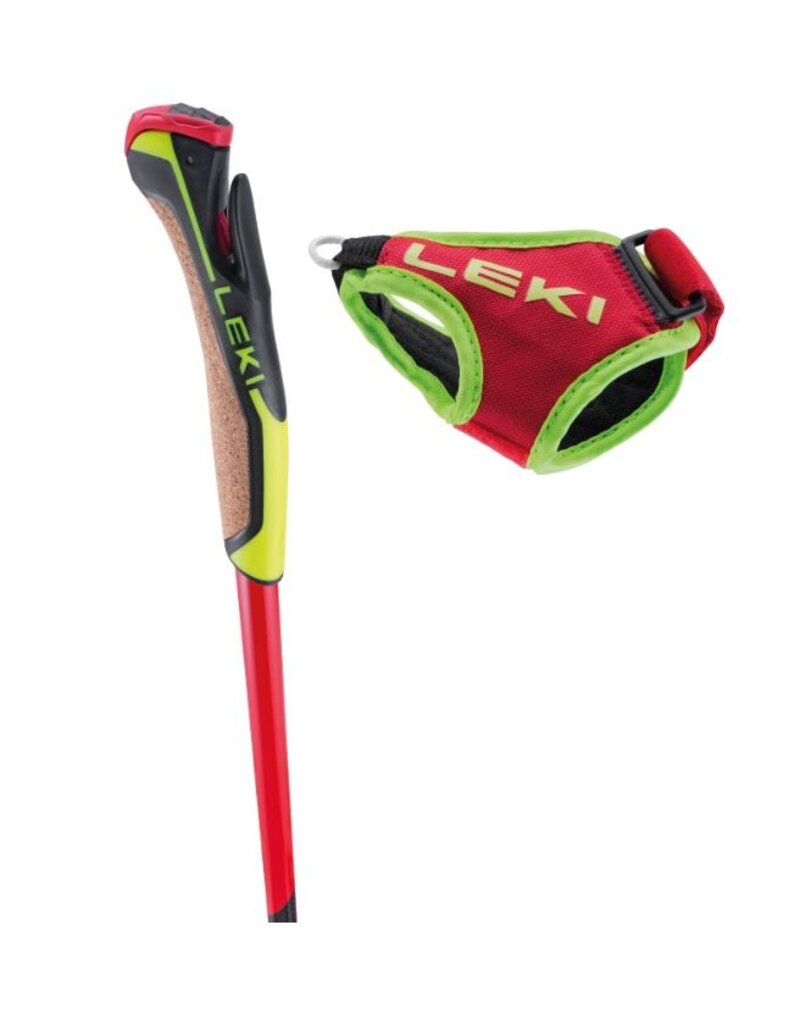 Leki Stok PRC 750 red/neon yellow