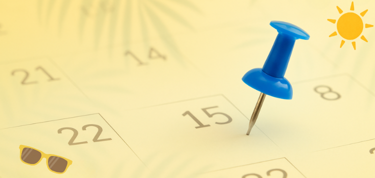 Openings- en levertijden tijdens de zomervakantie