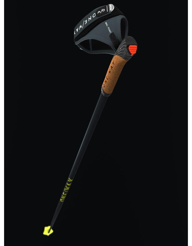 One Way Langlaufstok Storm 6 MAG klikstrap