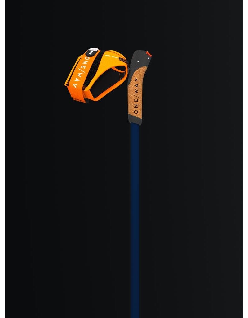 One Way Langlaufstok Storm 5 MAG klikstrap