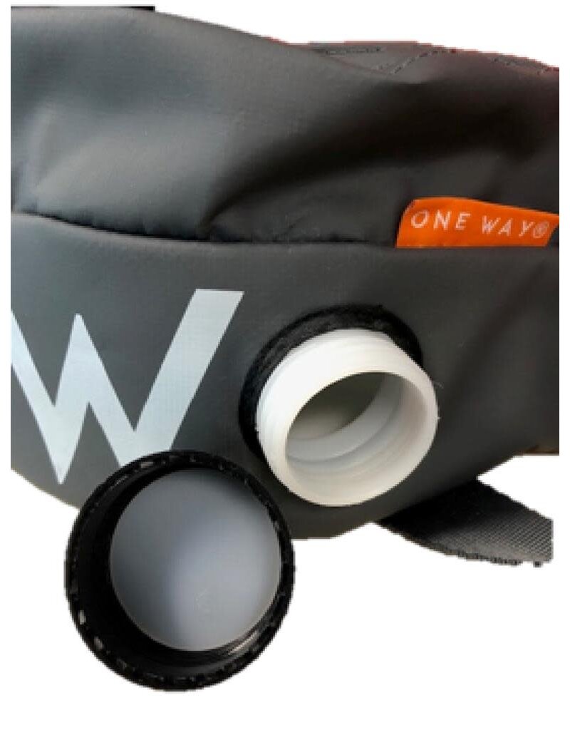 One Way Drinkbelt thermo light asfalt