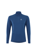 Loeffler Midlayer Uni Tech/Merino Heren Blauw