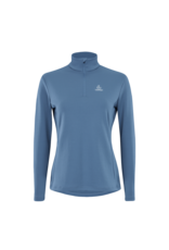 Loeffler Midlayer Uni Tech/Merino Dames cornflower blue