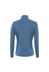 Loeffler Midlayer Uni Tech/Merino Dames cornflower blue