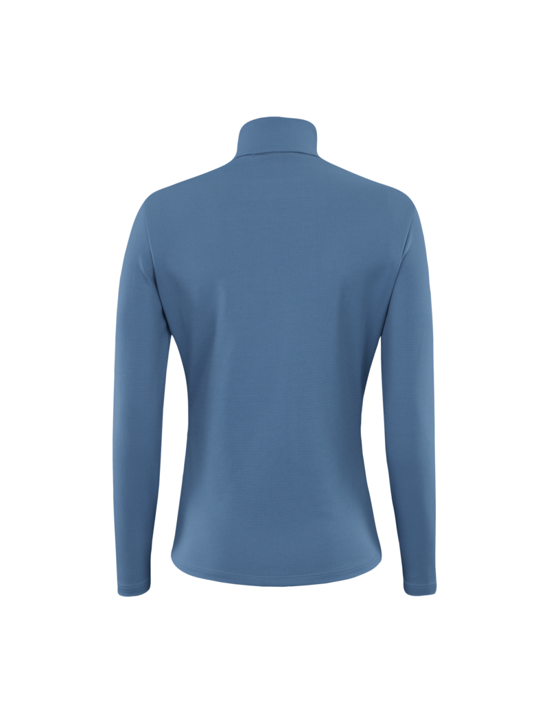 Loeffler Midlayer Uni Tech/Merino Dames cornflower blue