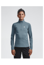 Daehlie Half Zip Pace Women Stone Blue