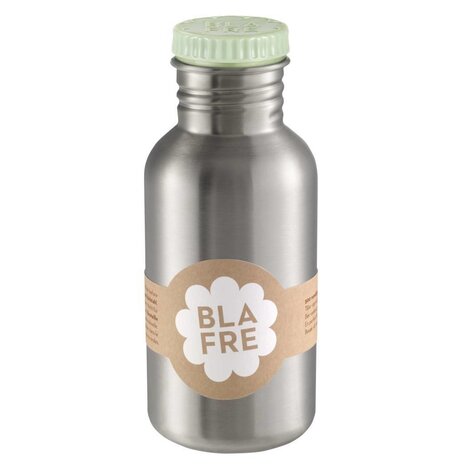 Blafre Stalen drinkfles 500ml Lichtgroen Blafre Stalen drinkfles 500ml Lichtgroen