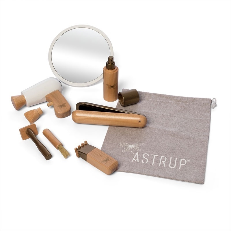 Houten Kapperset, inclusief tasje Houten Kapperset, inclusief tasje