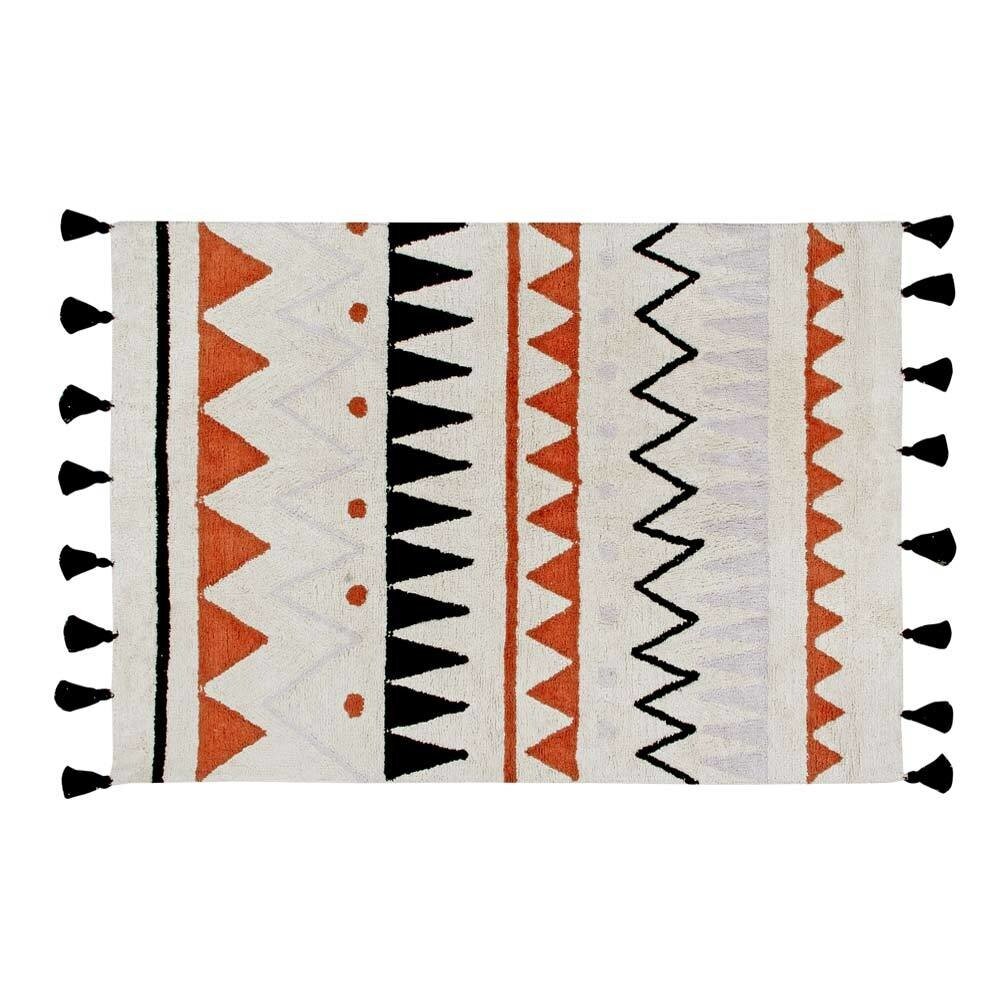 Lorena Canals Wasbaar Vloerkleed Azteca | Natural Terracotta