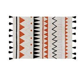 Lorena Canals Azteca Terracotta Natural | Vloerkleed Lorena Canals Azteca Terracotta Natural | Vloerkleed