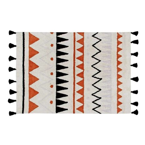 Lorena Canals Wasbaar Vloerkleed Azteca | Natural Terracotta