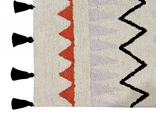 Lorena Canals Wasbaar Vloerkleed Azteca | Natural Terracotta