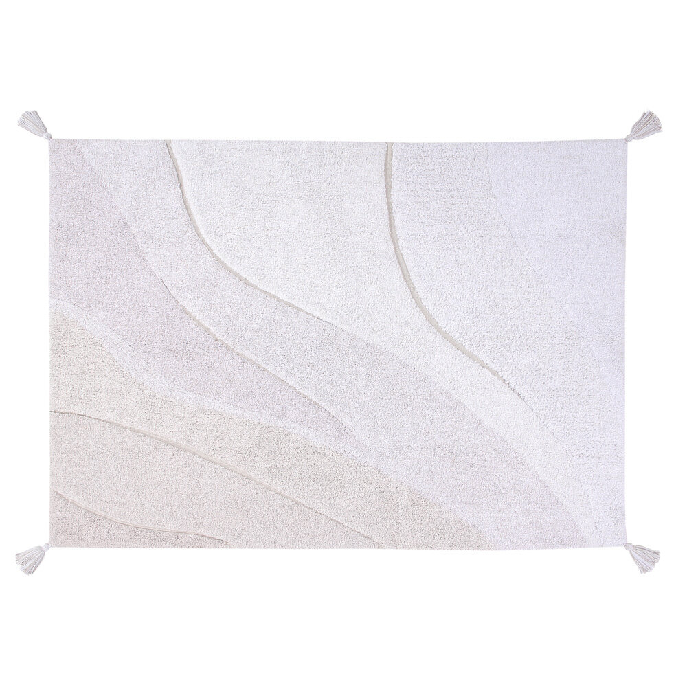 Lorena Canals Wasbaar Vloerkleed Cotton Shades Wit | 140 x 200 cm Lorena Canals Wasbaar Vloerkleed Cotton Shades Wit | 140 x 200 cm