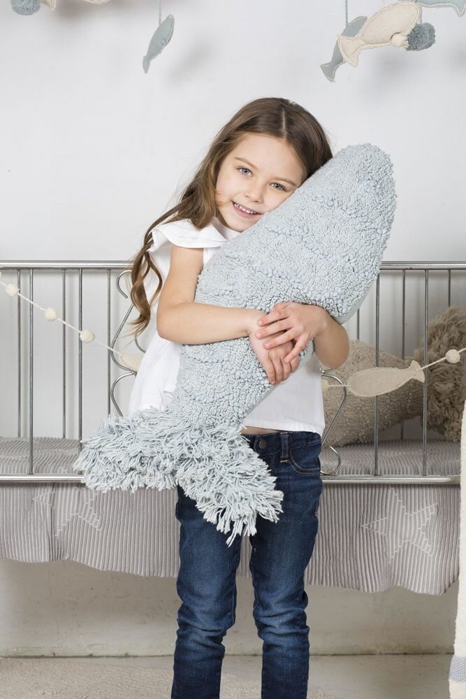 Lorena Canals Kussen Baby Fish Natural Lorena Canals Kussen Baby Fish Natural