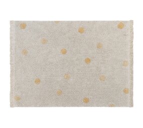 Lorena Canals Hippy Dots Honey | Vloerkleed Lorena Canals Hippy Dots Honey | Vloerkleed