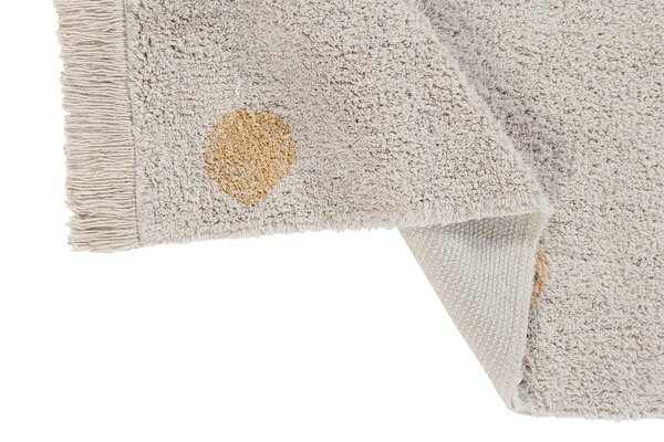 Lorena Canals Wasbaar Vloerkleed Hippy Dots Natural - Honey Lorena Canals Wasbaar Vloerkleed Hippy Dots Natural - Honey