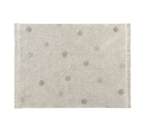 Lorena Canals Hippy Dots Olive | Vloerkleed Lorena Canals Hippy Dots Olive | Vloerkleed