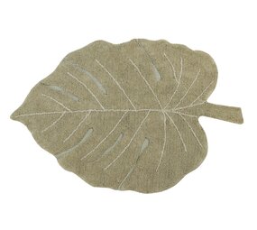 Lorena Canals Monstera Olive | Vloerkleed Lorena Canals Monstera Olive | Vloerkleed