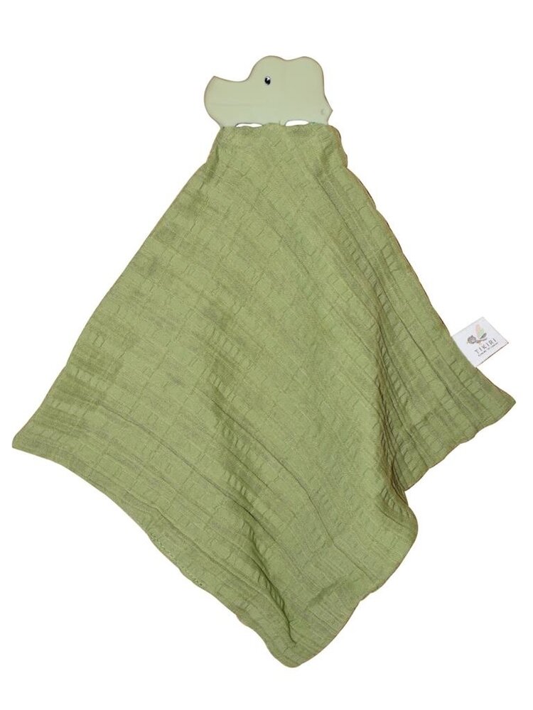 Tikiri Knuffeldoek Mijn Eerste Safaridiertje | Krokodil Tikiri Knuffeldoek Mijn Eerste Safaridiertje | Krokodil