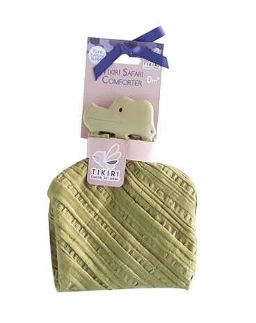 Tikiri Knuffeldoek Mijn Eerste Safaridiertje | Krokodil Tikiri Knuffeldoek Mijn Eerste Safaridiertje | Krokodil
