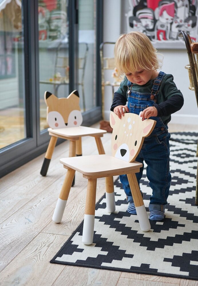 Tender Leaf Toys Houten Kinderstoel Hert | Forest Deer Chair Tender Leaf Toys Houten Kinderstoel Hert | Forest Deer Chair