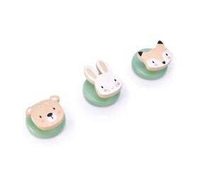 Tender Leaf Toys Houten Haakjes Bosdieren | Forest Hooks Tender Leaf Toys Houten Haakjes Bosdieren | Forest Hooks