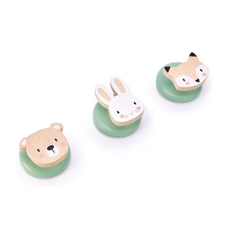 Tender Leaf Toys Houten Haakjes Bosdieren | Forest Hooks Tender Leaf Toys Houten Haakjes Bosdieren | Forest Hooks