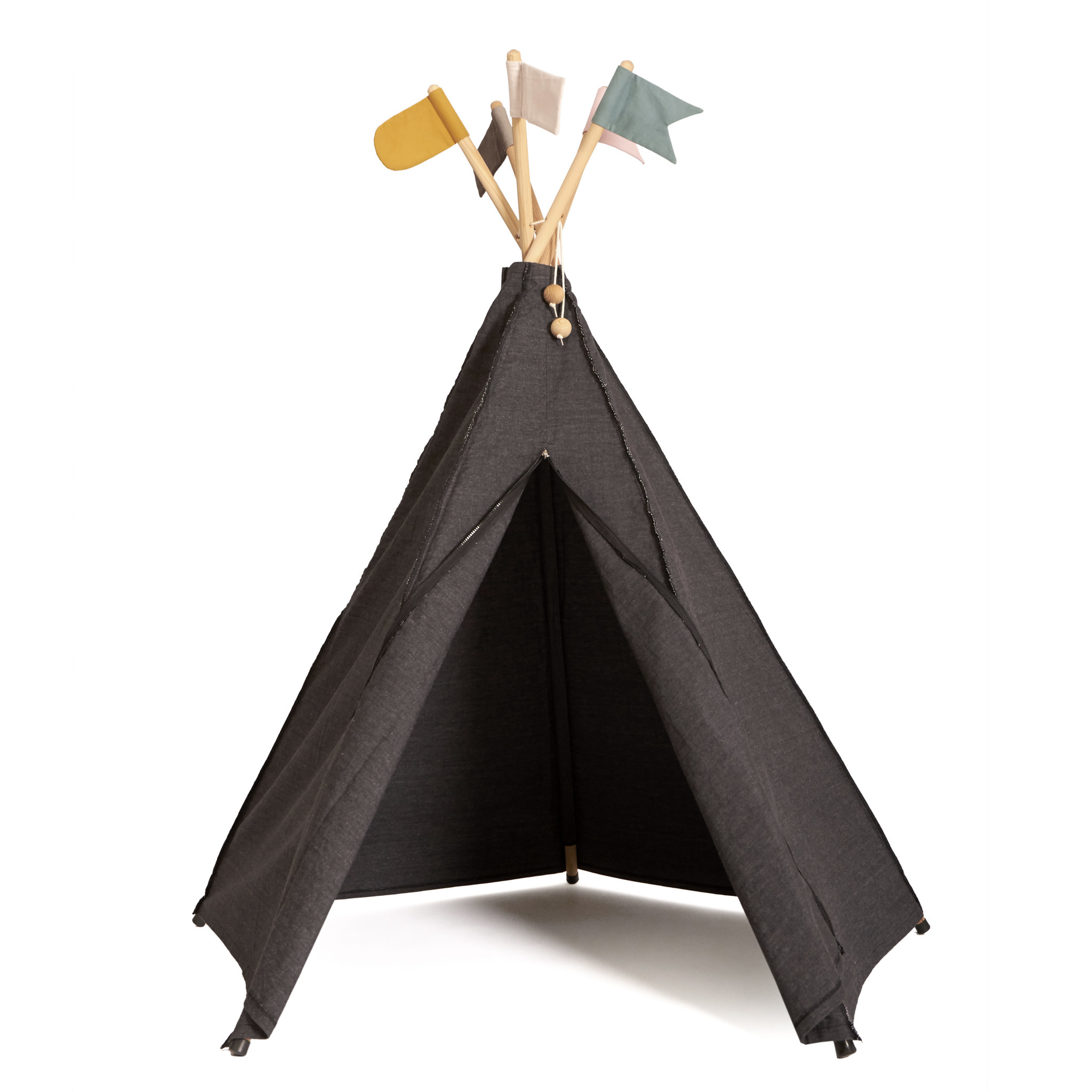 Roommate Hippie Tipi Speeltent Antraciet Lazy Lama Roommate Hippie Tipi Speeltent Roze Lazy Lama