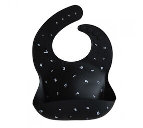 Mushie Siliconen Slab | Black Numbers Mushie Siliconen Slab | Black Numbers