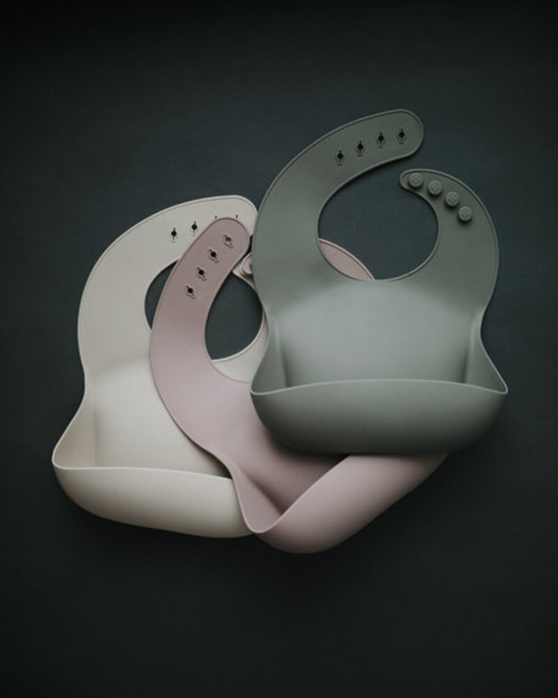 Mushie Siliconen Slab | Black Numbers