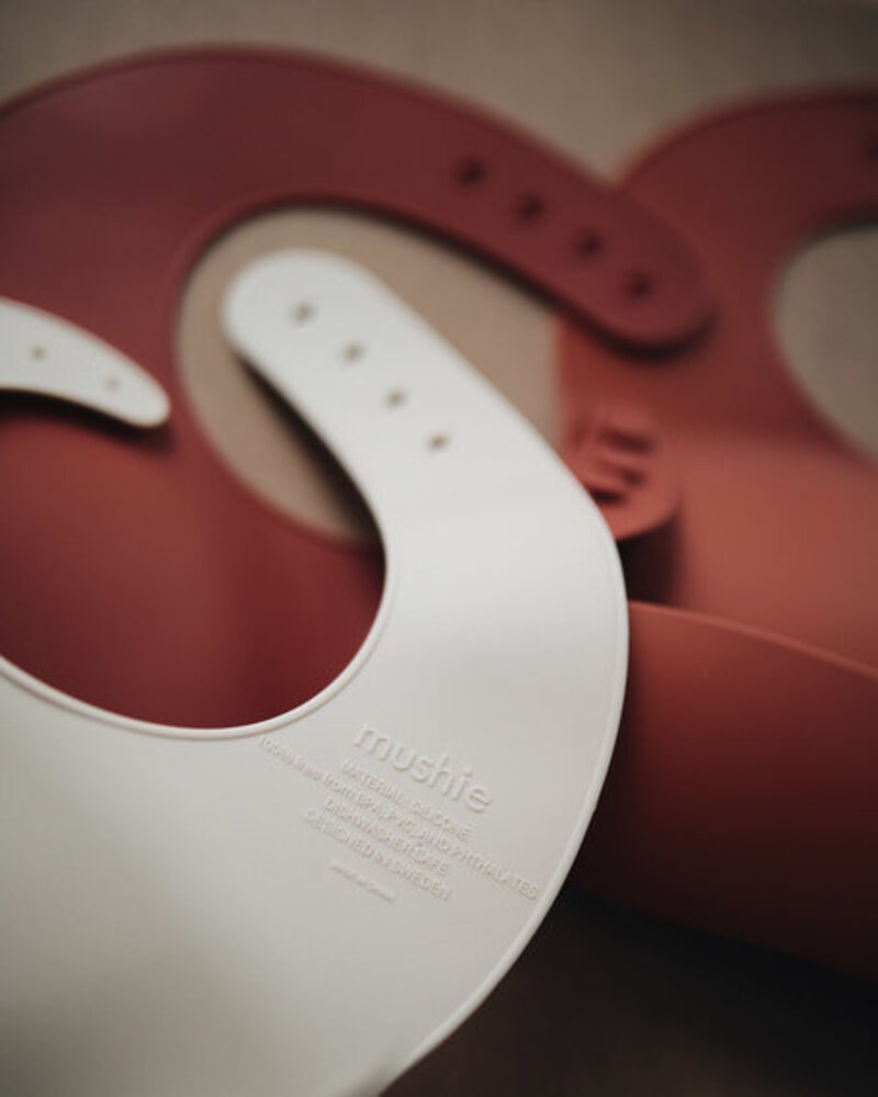 Mushie Siliconen Slab | Black Numbers