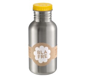 Blafre Stalen drinkfles 500ml Geel Blafre Stalen drinkfles 500ml Geel