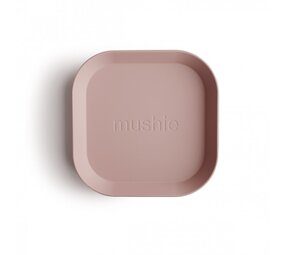 Mushie Borden Vierkant | Blush (2 stuks) Mushie Borden Vierkant | Blush (2 stuks)