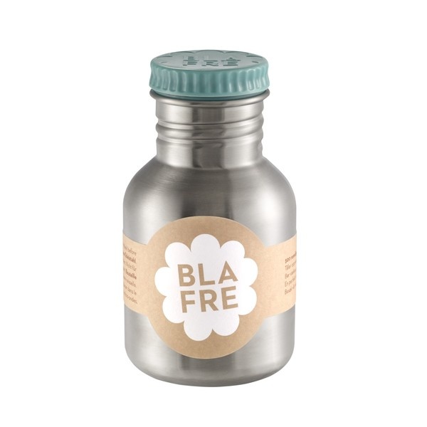 Stalen drinkfles 300ml Blauw afbeelding