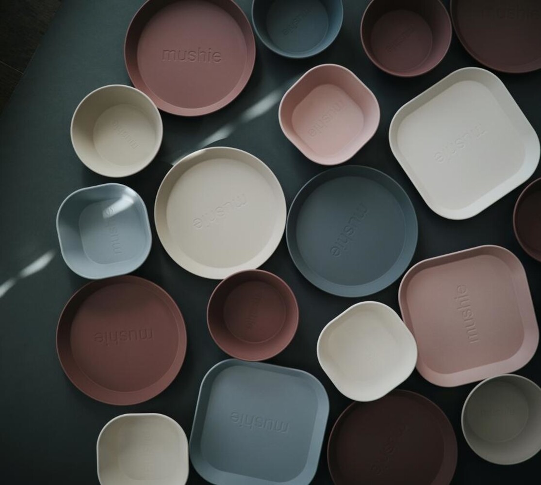 Mushie Borden Vierkant | Cloud  (2 stuks) Mushie Borden Vierkant | Cloud  (2 stuks)