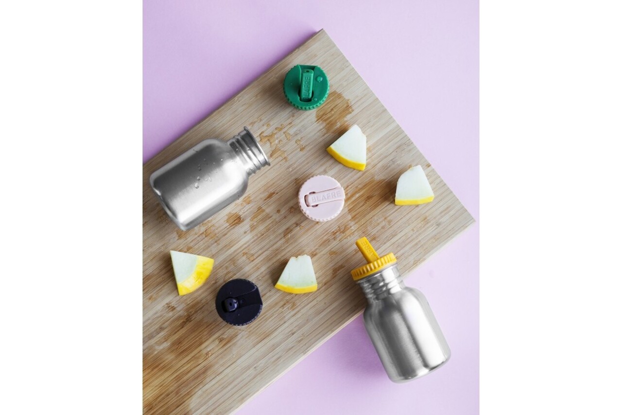 Blafre Stalen drinkfles 300ml Peach