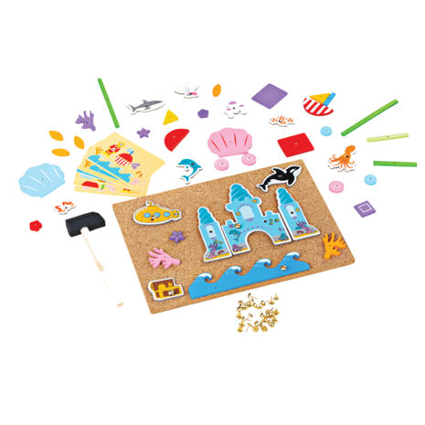 Bigjigs Toys Deluxe Hamertje Tik | Onder de zee
