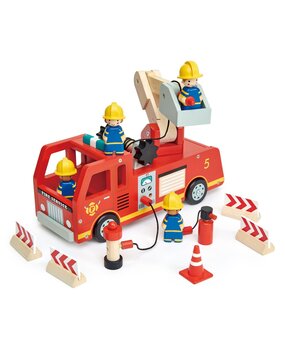 Tender Leaf Toys Brandweerwagen Tender Leaf Toys Brandweerwagen