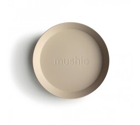 Mushie Borden Rond | Vanilla (2 stuks) Mushie Borden Rond | Vanilla (2 stuks)
