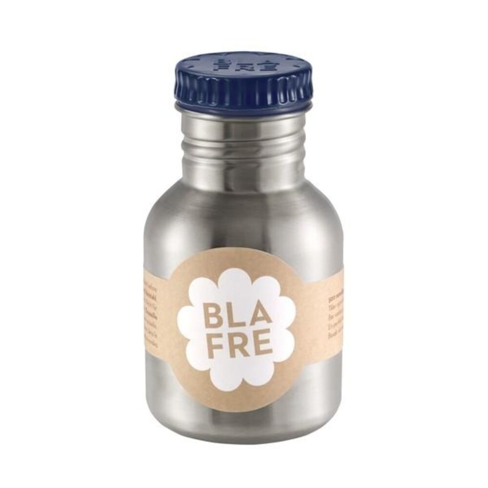 Blafre Stalen drinkfles 300ml Navy Blafre Stalen drinkfles 300ml Navy