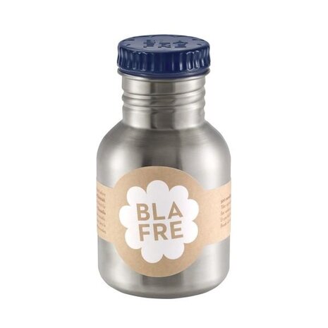 Blafre Stalen drinkfles 300ml Navy Blafre Stalen drinkfles 300ml Navy