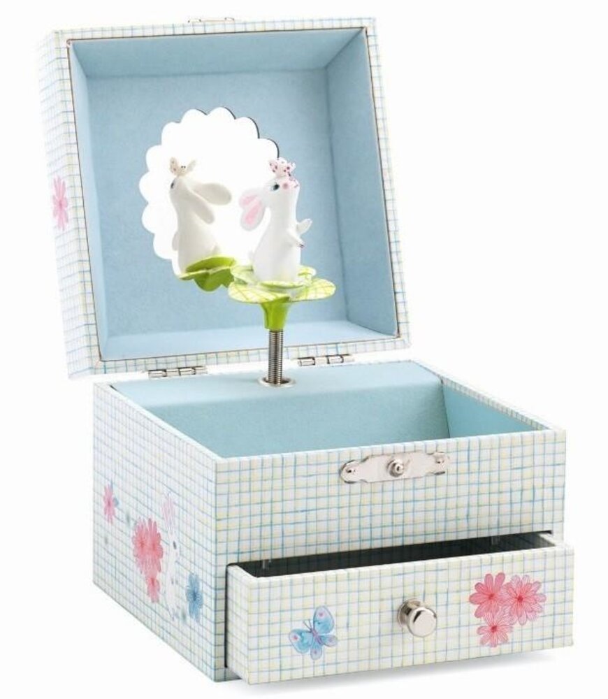 Djeco Muziekdoosje Konijn La chanson du lapin choux Djeco Muziekdoosje Konijn La chanson du lapin choux