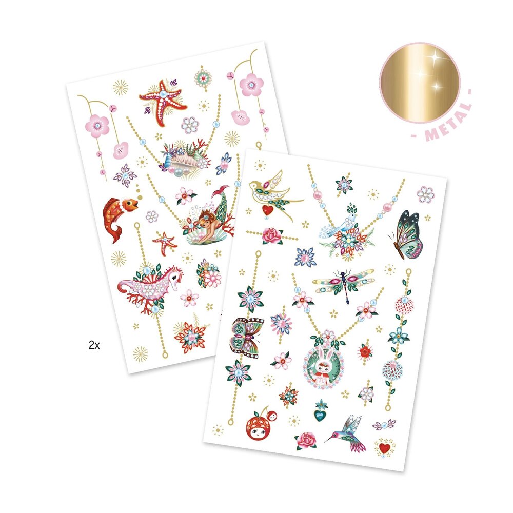 Djeco Tattoos Fiona's Jewels Djeco Tattoos Fiona's Jewels